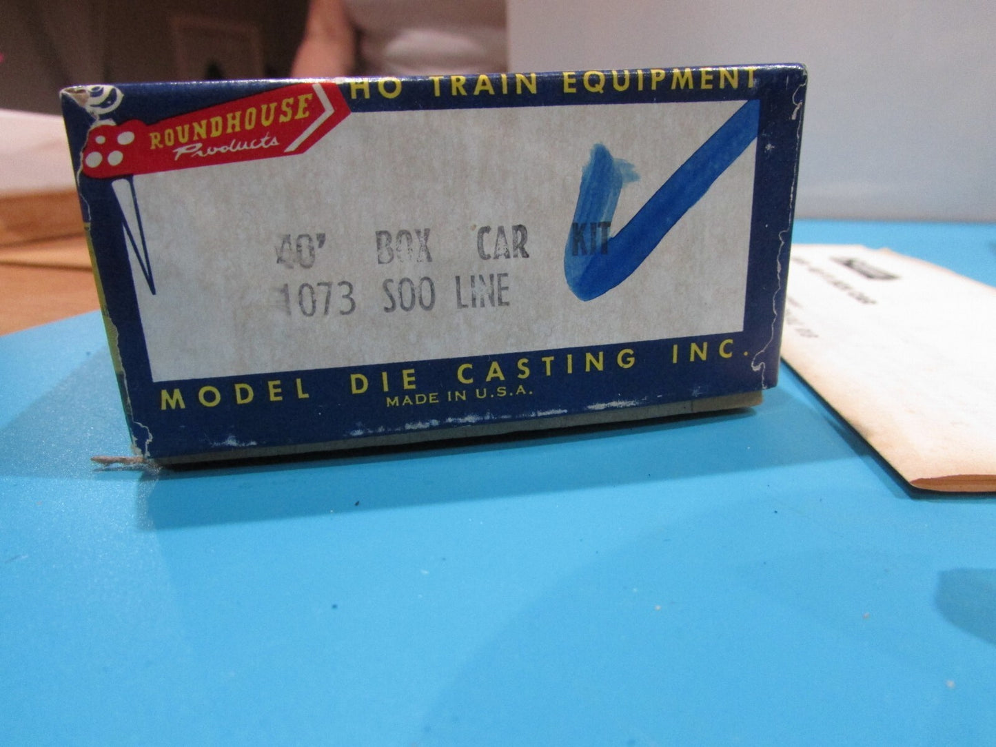 HO Scale RoundHouse 1073 40' Boxcar Kit Soo Line RH4279