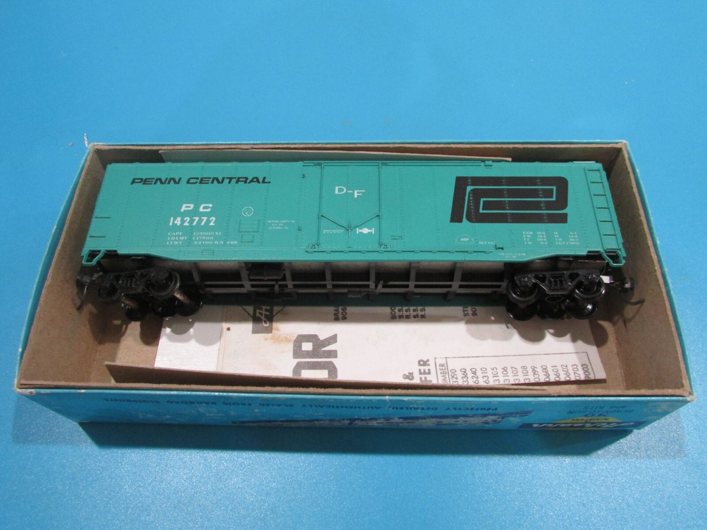 HO Scale Athearn 1327 50ft Boxcar Penn Central