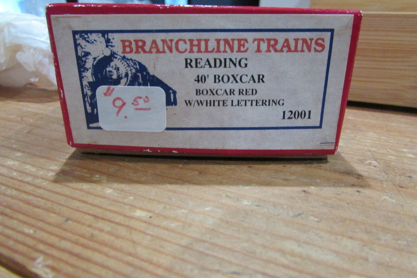 HO Scale Branchline Trains 12001 40' Box Car Kit Reading Lot#5097