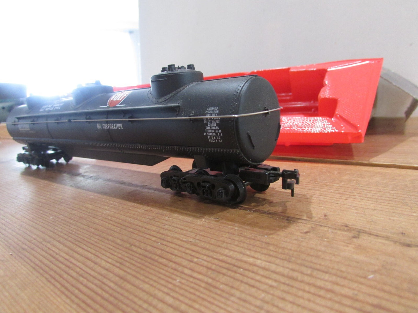 HO Scale Pemco 3451-034 60' Tank Car GULF Lot#3545