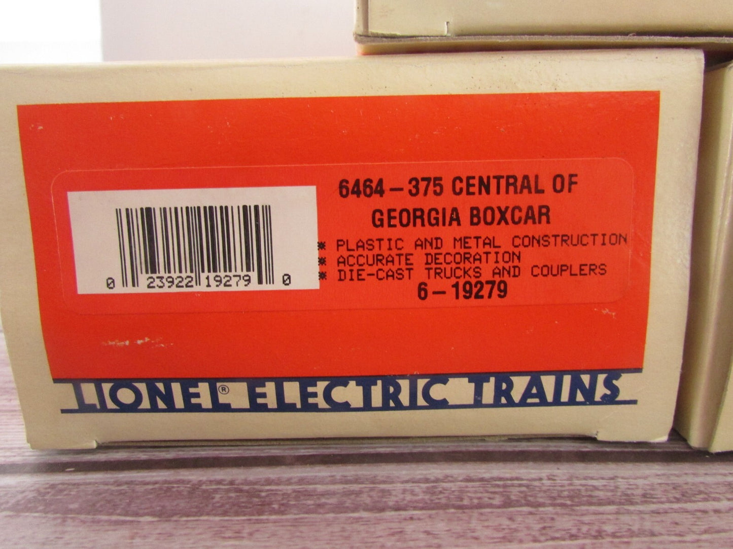 O Gauge Lionel 6-19276 6464 BoxCar Serie V Lot#3101