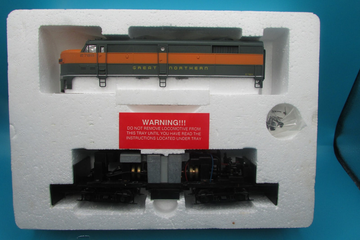 HO Scale Proto 2000 8359 FA2 Locomotive Great Northern #278 Lot#4482