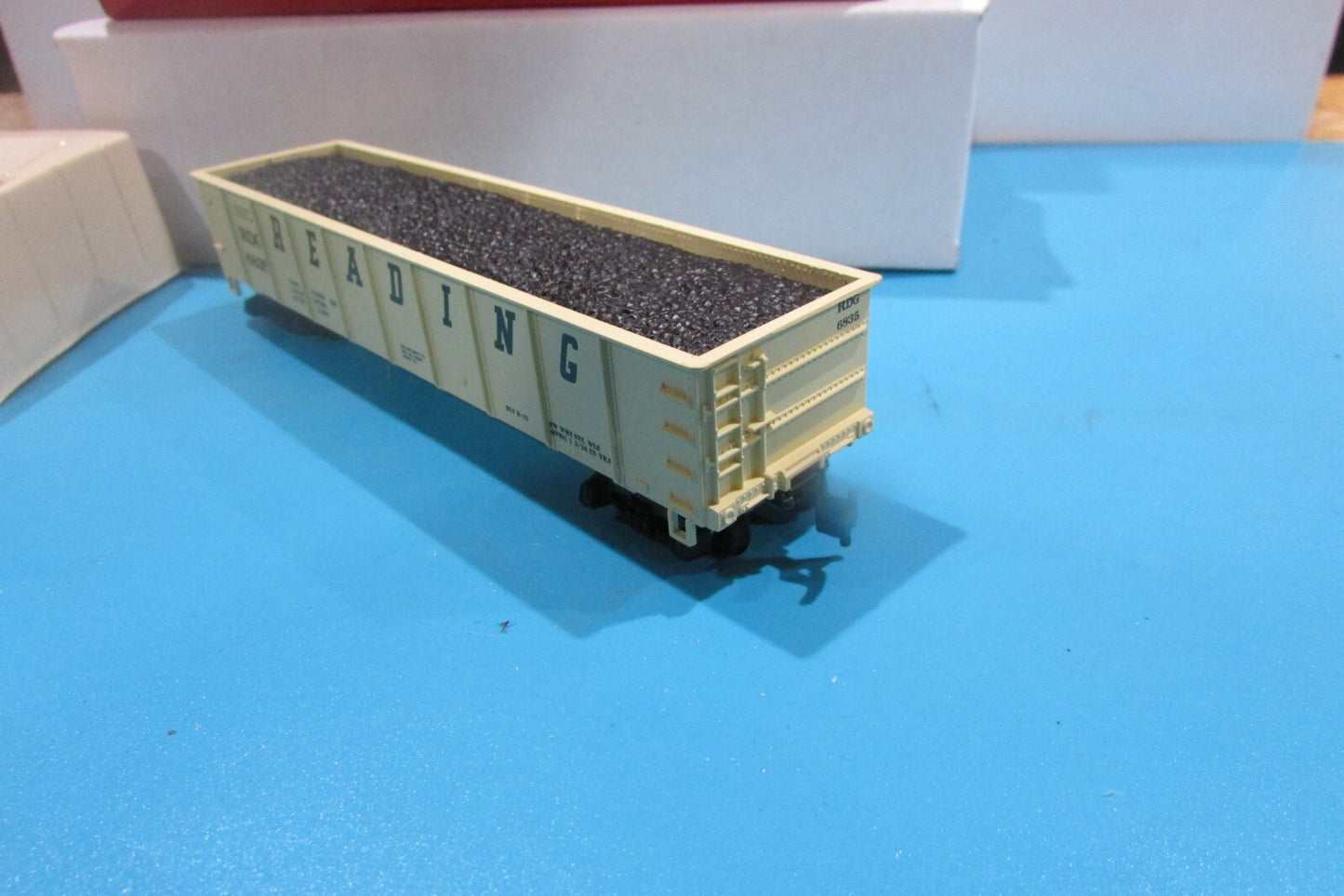 HO Scale Mantua 731-521 (3) Heavy 43' Gondola READING Lot#3436
