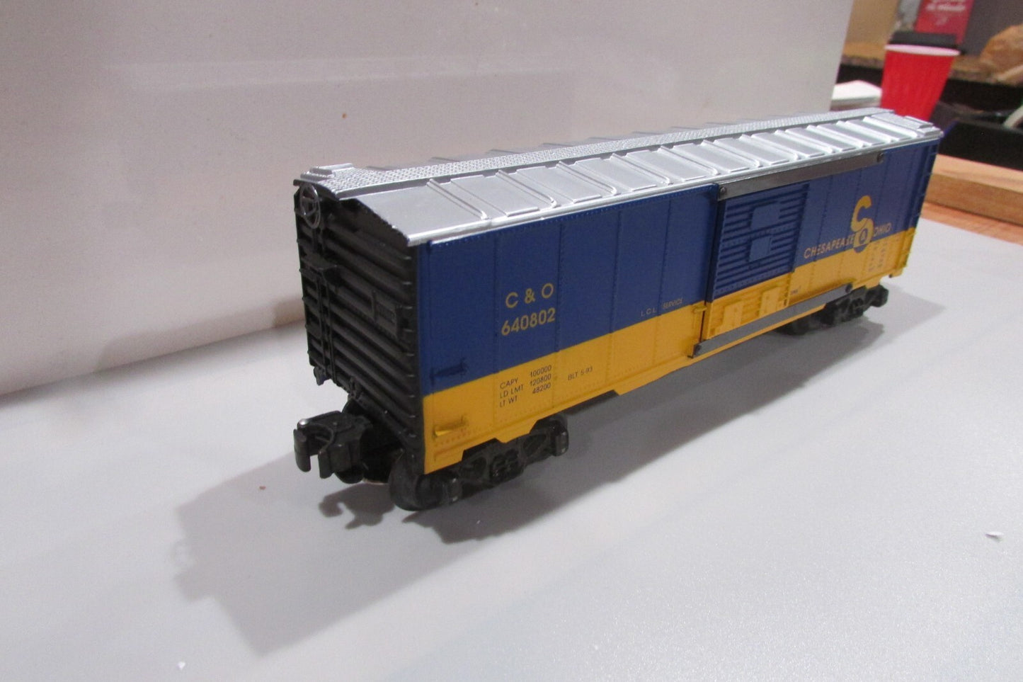 O SCALE K-Line K640802 Chesapeake & Ohio Lot#0527