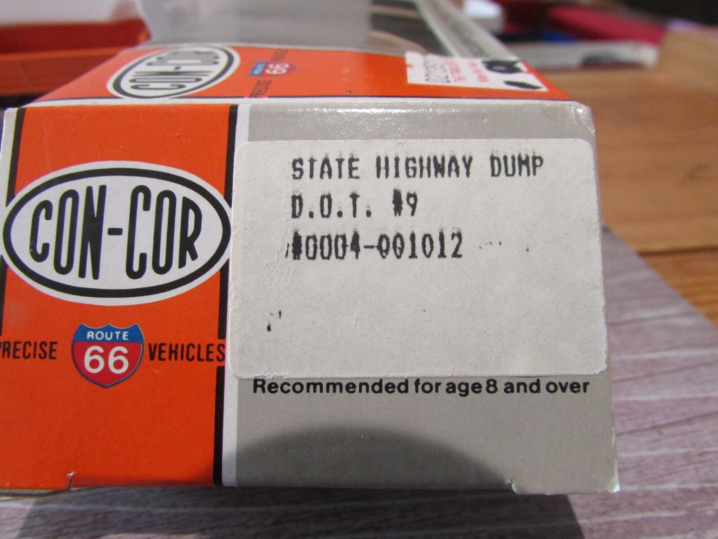 HO Scale Con-Cor 04-001012 State Highway Dump D.O.T. #9