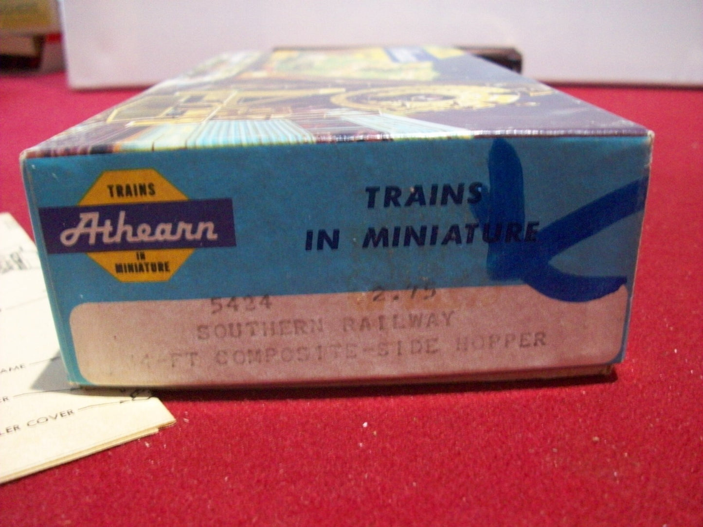 HO Scale Athearn 5424 34' ft Composite Side Hooper Southern Railway