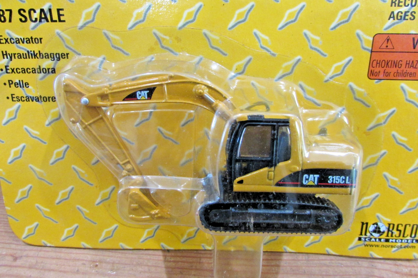 HO Scale/1:87 Scale Norscot 55400 Cat 315C L Hydraulic Excavator Lot#4975