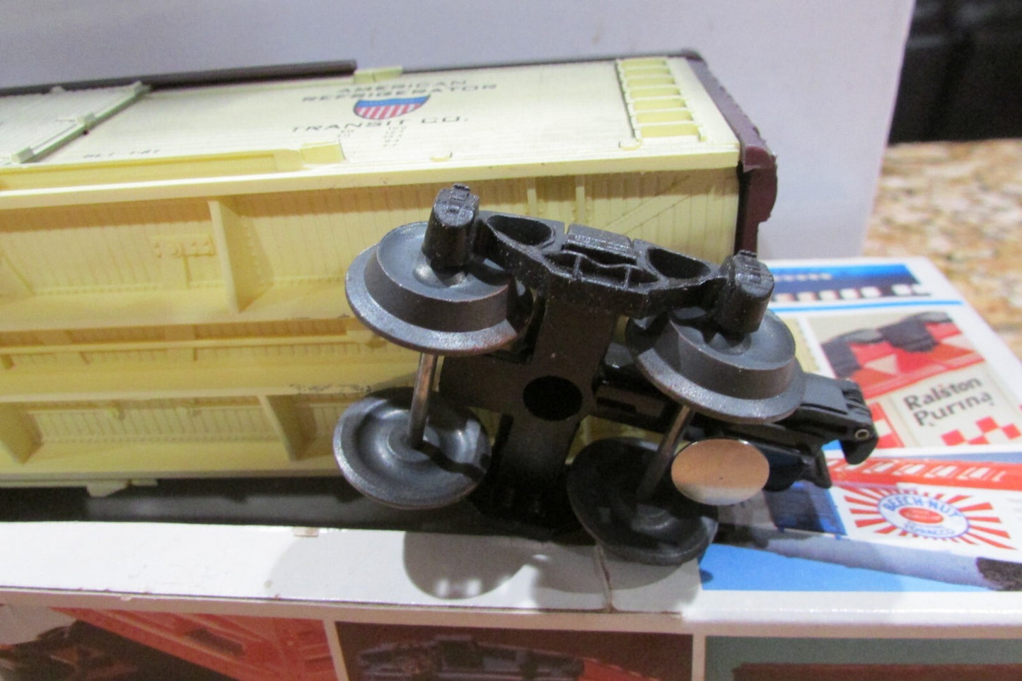 O Gauge Lionel 6-5707 American Refrigerator Transit Corp Reefer Car