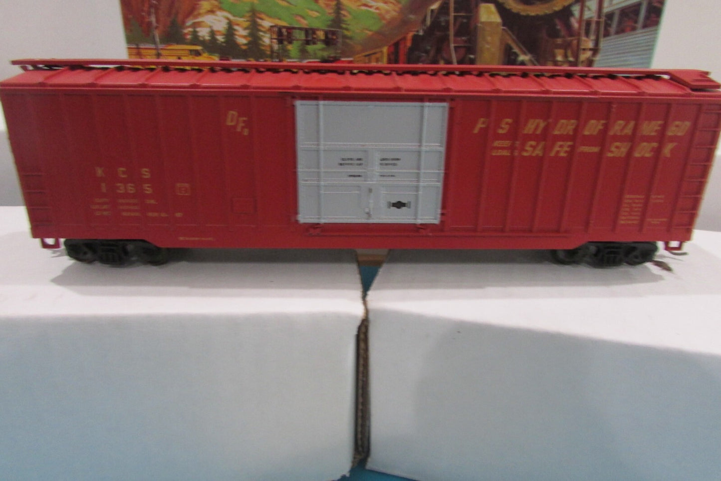 HO Scale Athearn 1346 KCS 50ft O.B Box Car