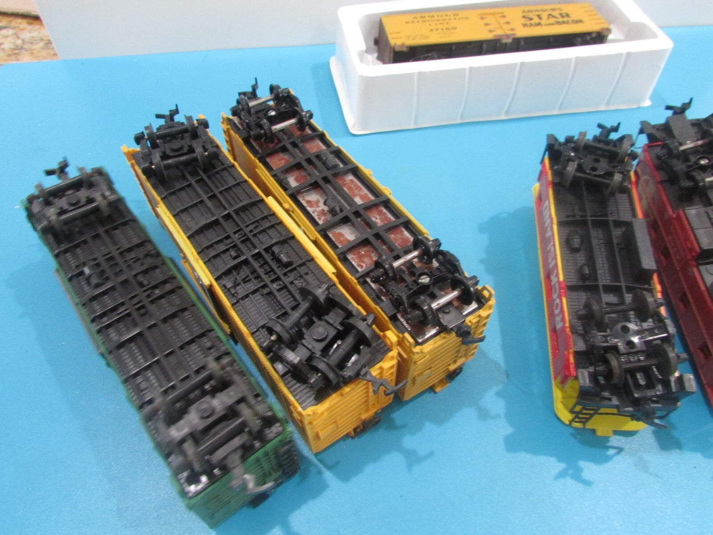 Ho Scalem Mixes Brands (6) Assorted Freight Cars Lot#1486