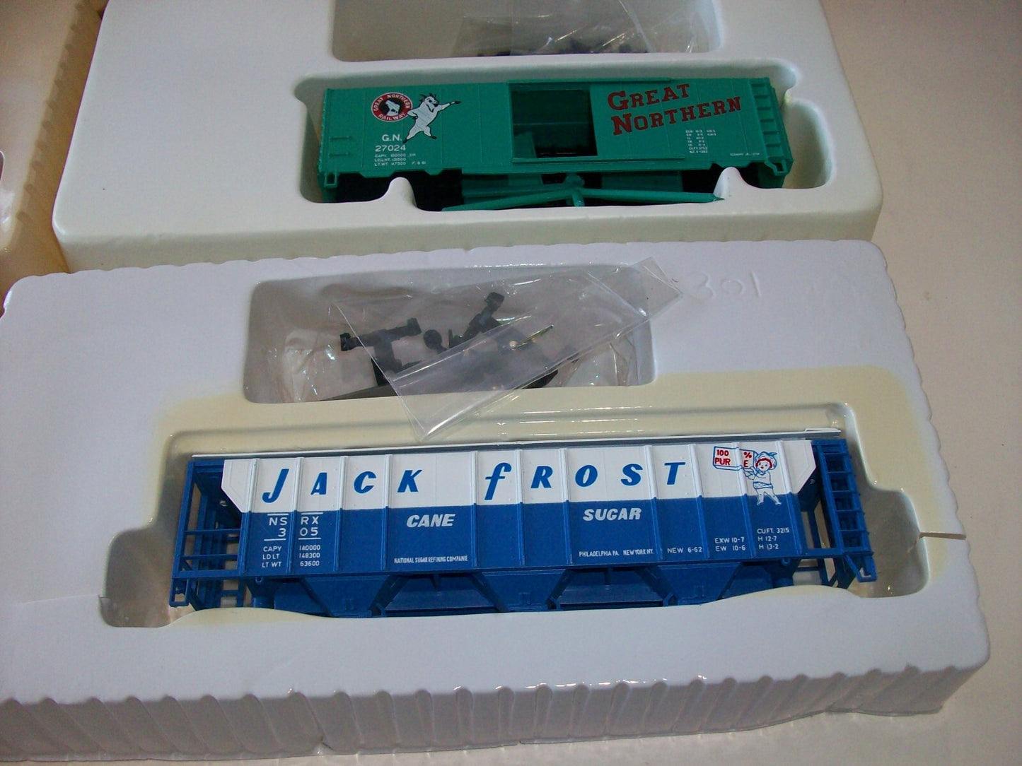 HO Scale Con-Cor (6) Assorted Freight Cars Kits Lot#4115