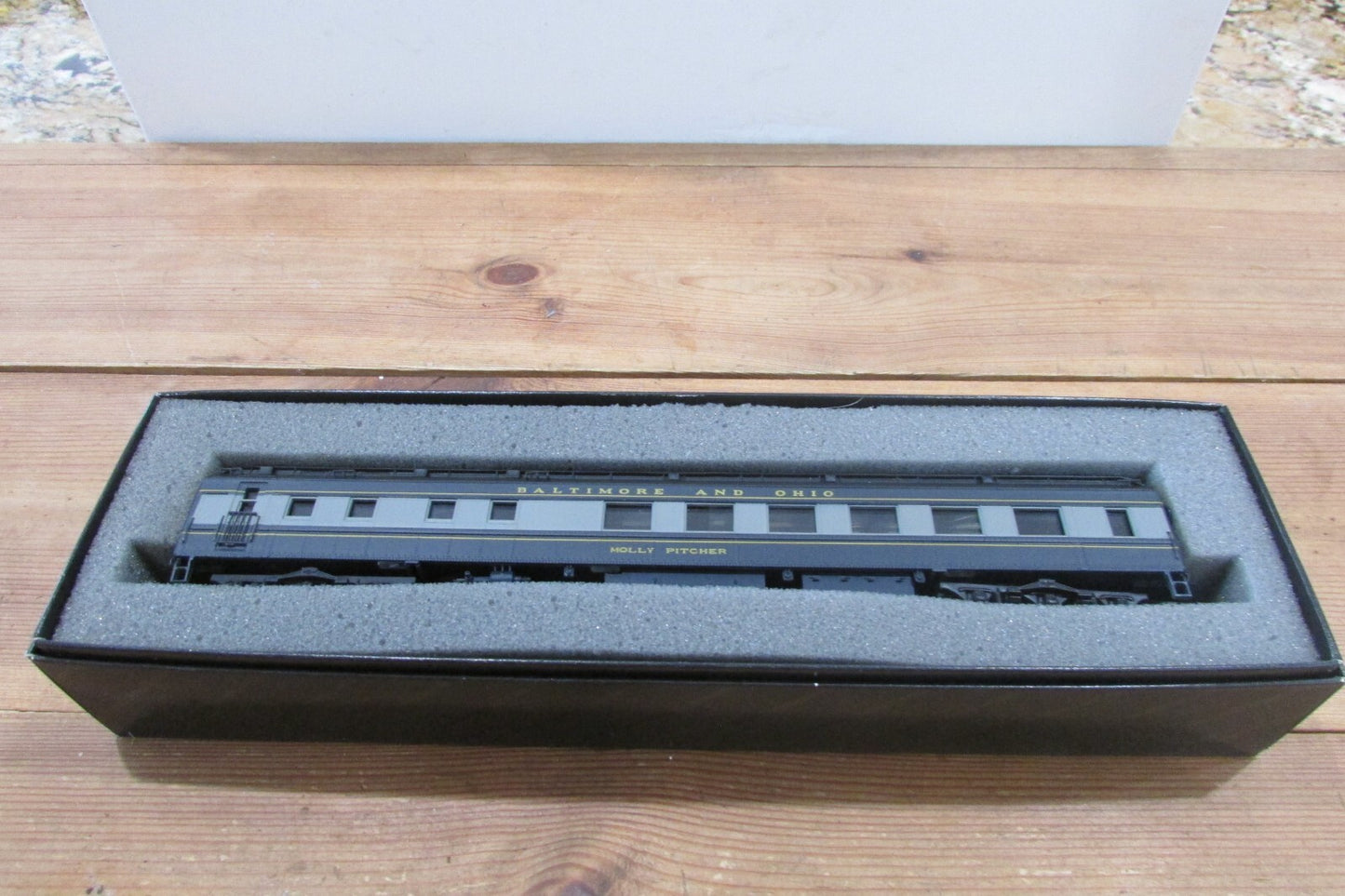 HO Scale Spectrum 89044 Baltimore & Ohio Passenger Car Lot#4781