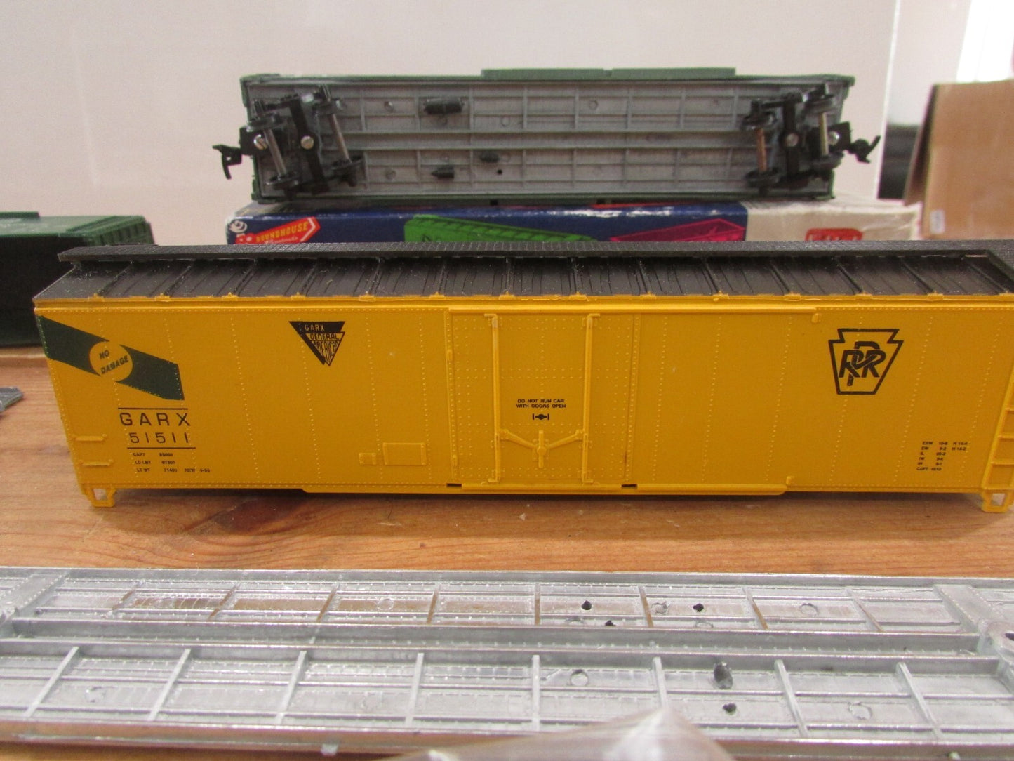 HO Scale Roundhouse (3) Pennsylvania Freight Cars Lot#1903