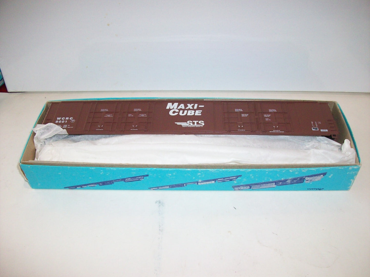 HO Scale Athearn 86' Hi-Cube Max Cube STS(Superior Transportation Syst Lot#4055