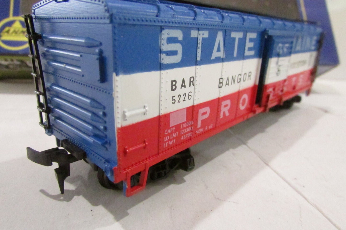 HO Scale AHM5279C 40' Box Car State of Mainer Bangor & Aroostook Bar#5226