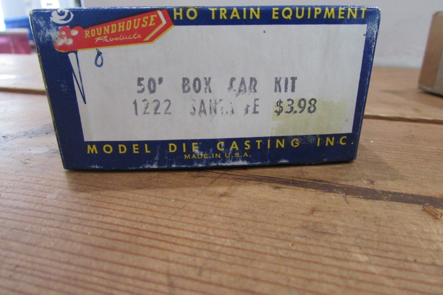 HO Scale Roundhouse ATSF Santa Fe 50' Box Car RH4944