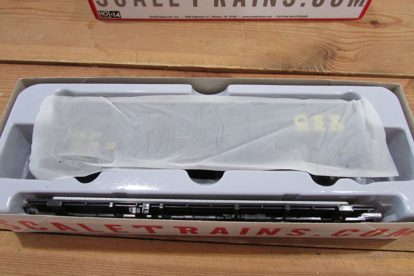 Ho Scale ScaleTrains CXS Evans USRE 5100 RBL 8Plug DD BoxCar Lot#4171