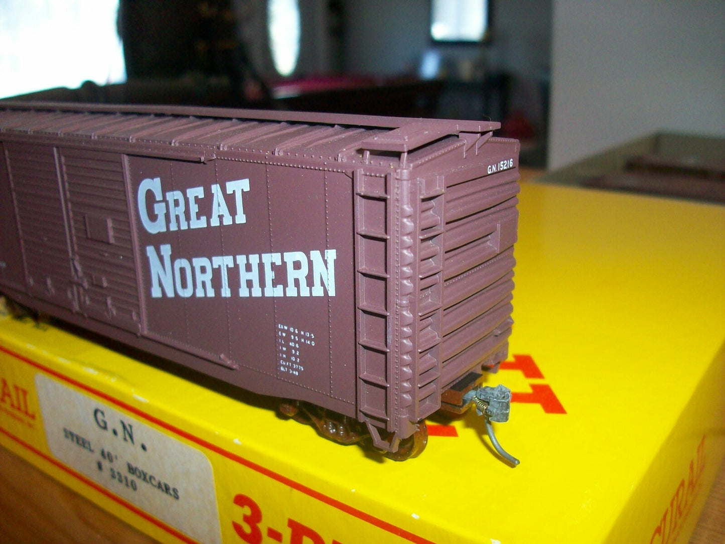 HO Scale Accurail #3310 3pack Great Northern Box Cars Lot#3979