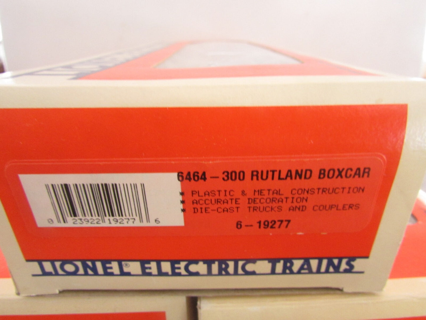 O Gauge Lionel 6-19276 6464 BoxCar Serie V Lot#3101