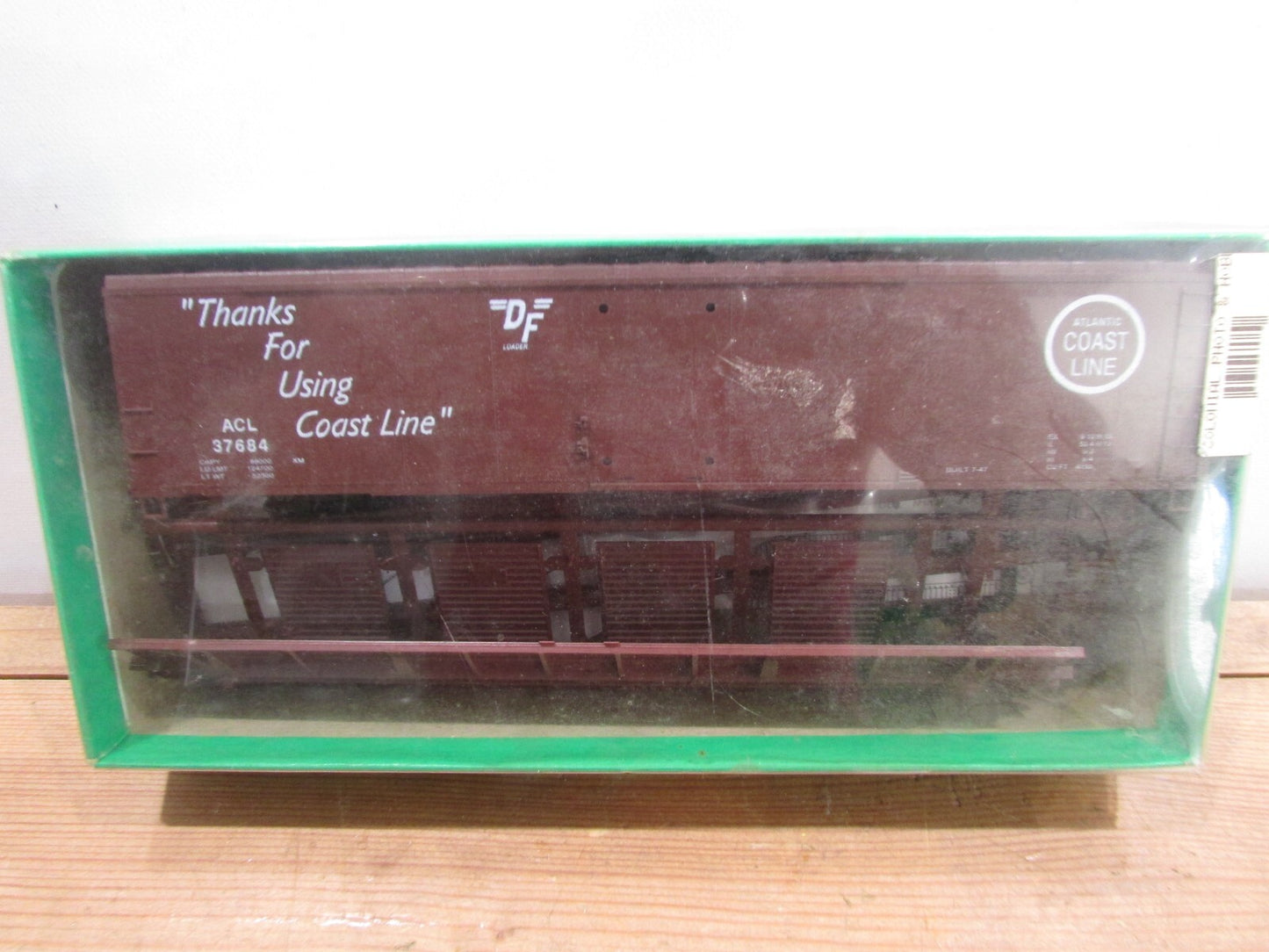 Ho Scale Bowser 3-1510 50' Single Door Box Car Kit Atlantic Coast Line