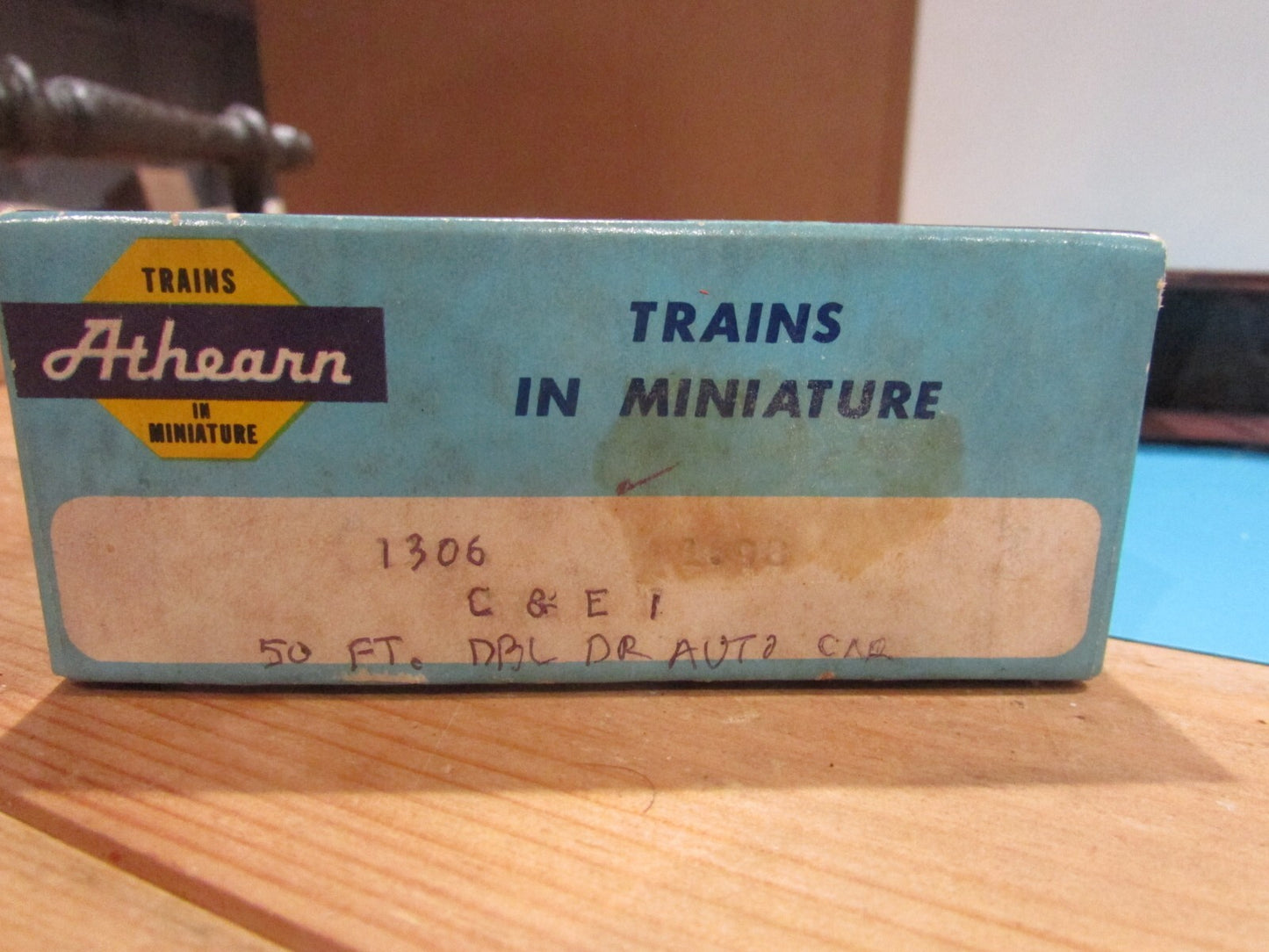 HO Scale Athearn 1306 50' DBL Door Box Car Kit Chicago & Eastern-Illinois