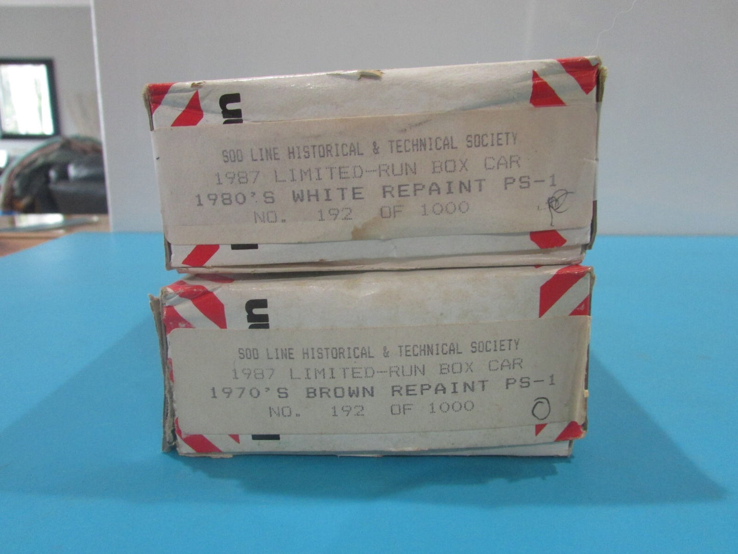 HO Scale McKean (2)Soo Lines Freight Cars Kits Lot#1844