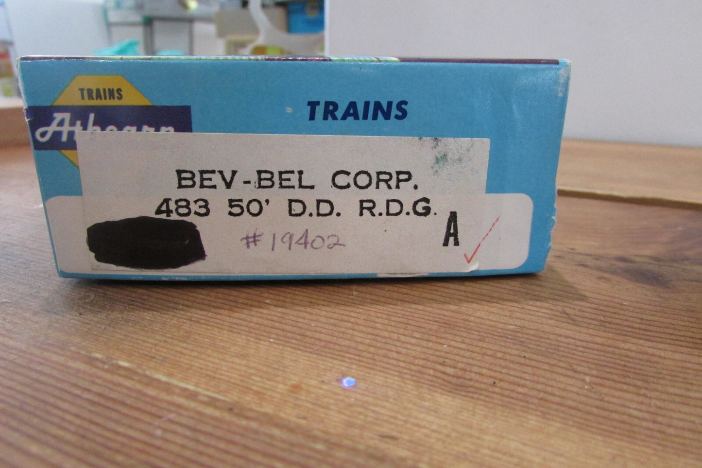 HO Scale Athearn/Bev-Bel 483 50'DD Box Car Reading ATH4530