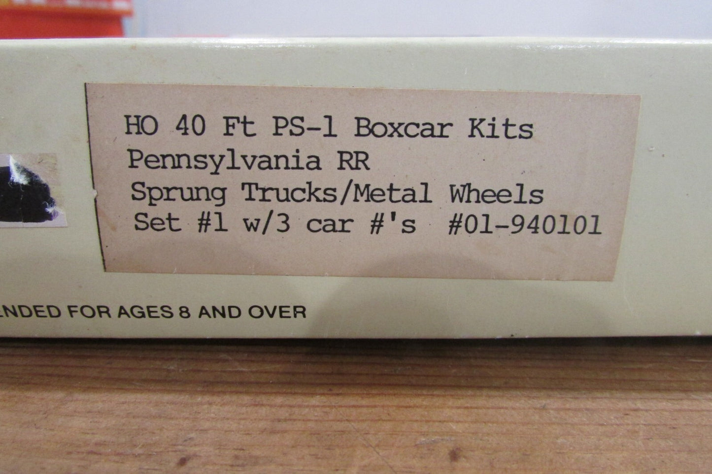 HO Scale Con-Cor 40ft PS-1 Boxcar Kits Pennsylvania RR (3PACK) Lot#3607