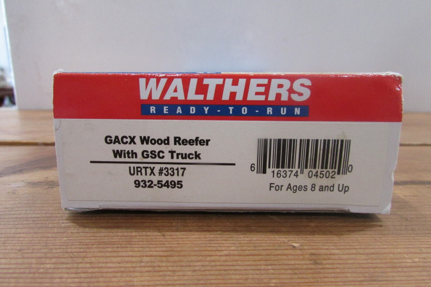 HO Scale Walthers 932-5495 GACX Wood Reefer w/ GSC Truck Wal4902