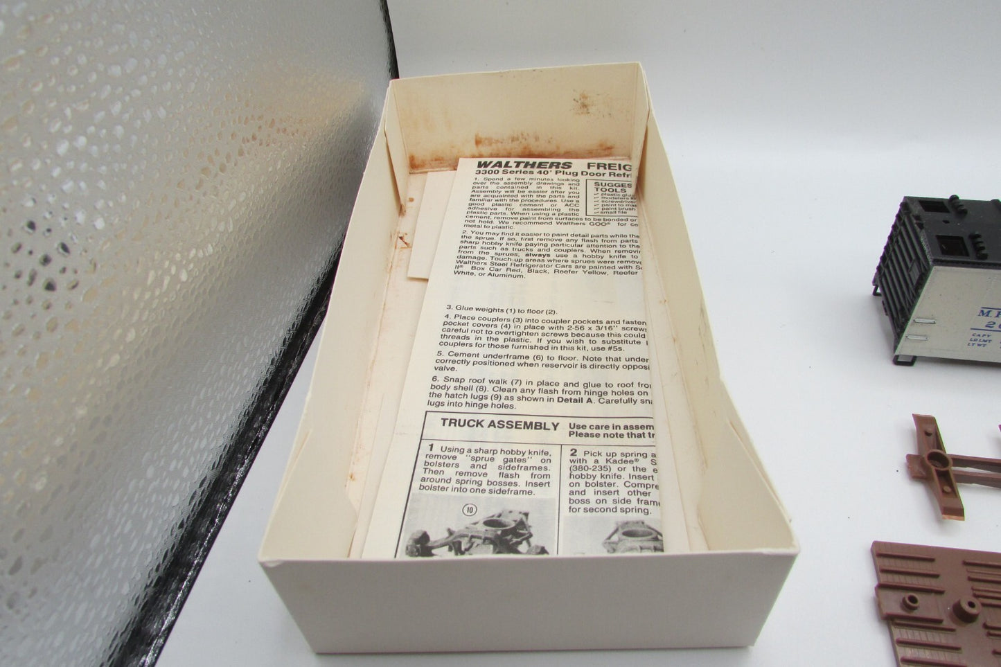 HO Scale Walthers 932-3308 40' Plug Door Reefer Reading #202 WAL4871