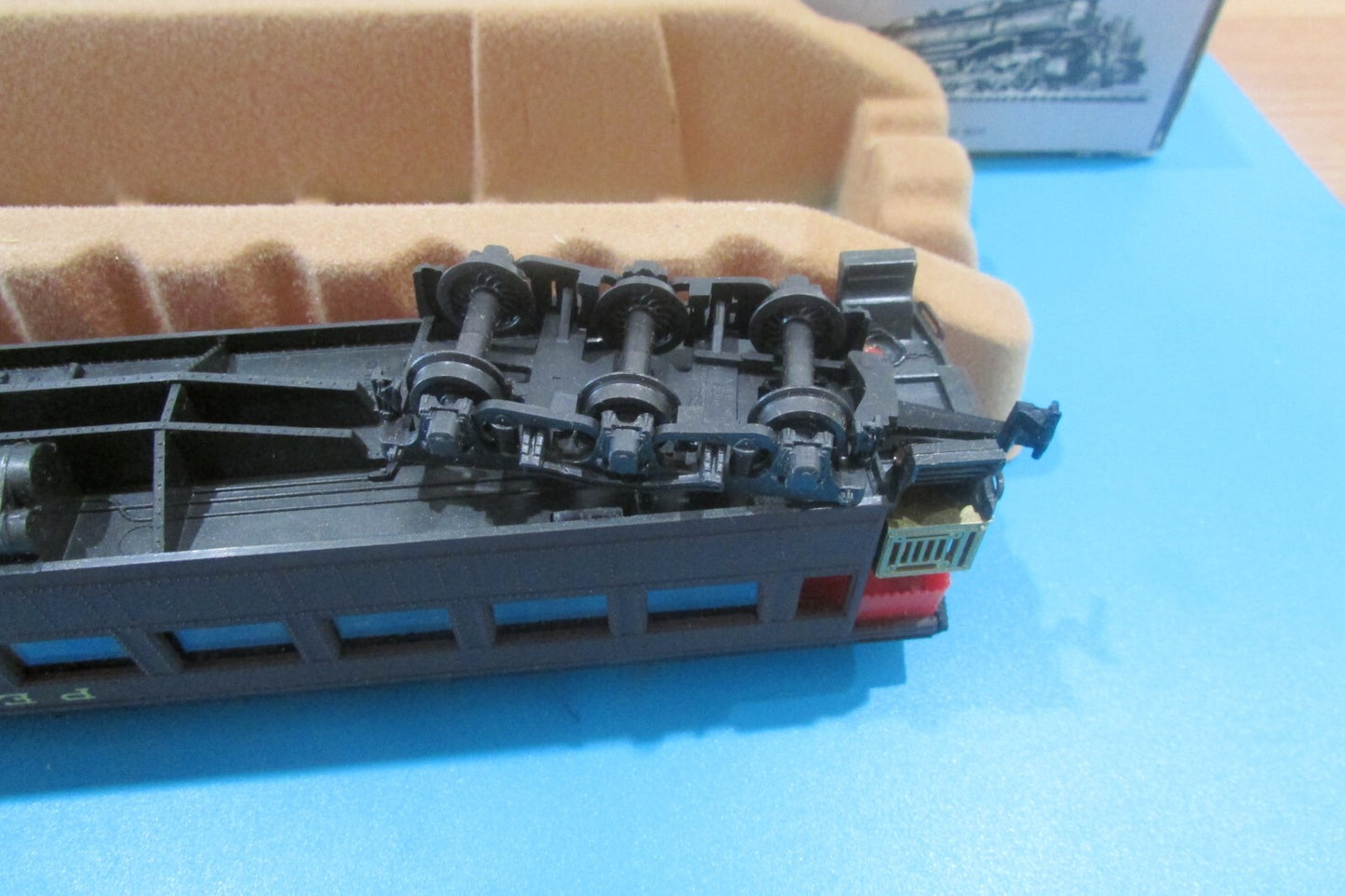 HO Scale Rivarossi 6202 Pennsylvania 1920's Observation Passenger Cars Lot#2761