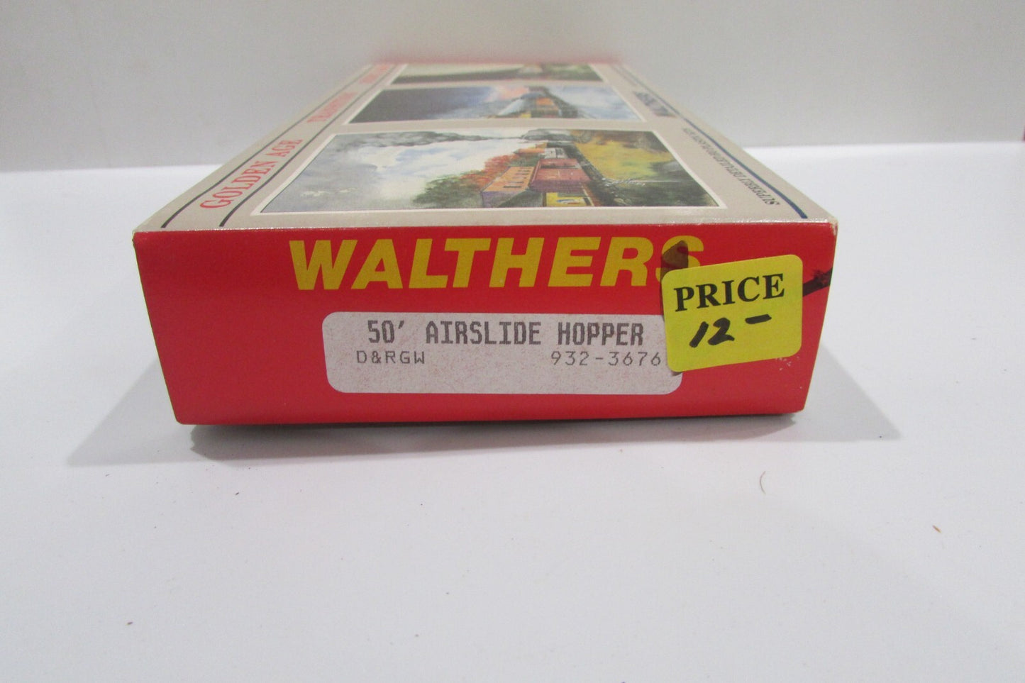 HO Scale Walthers 932-3676 50' Airslide Hopper Rio Grande D& RGW