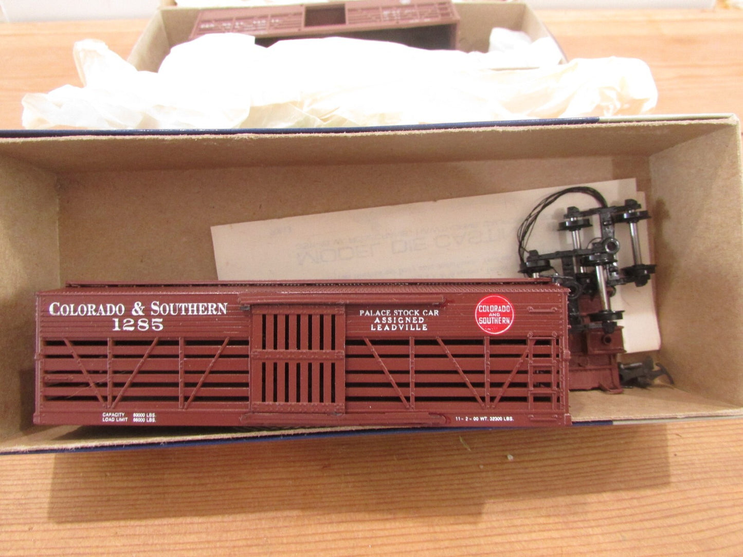 HO Scale Roundhouse (4) Assorted Stock Cars Lot#1990