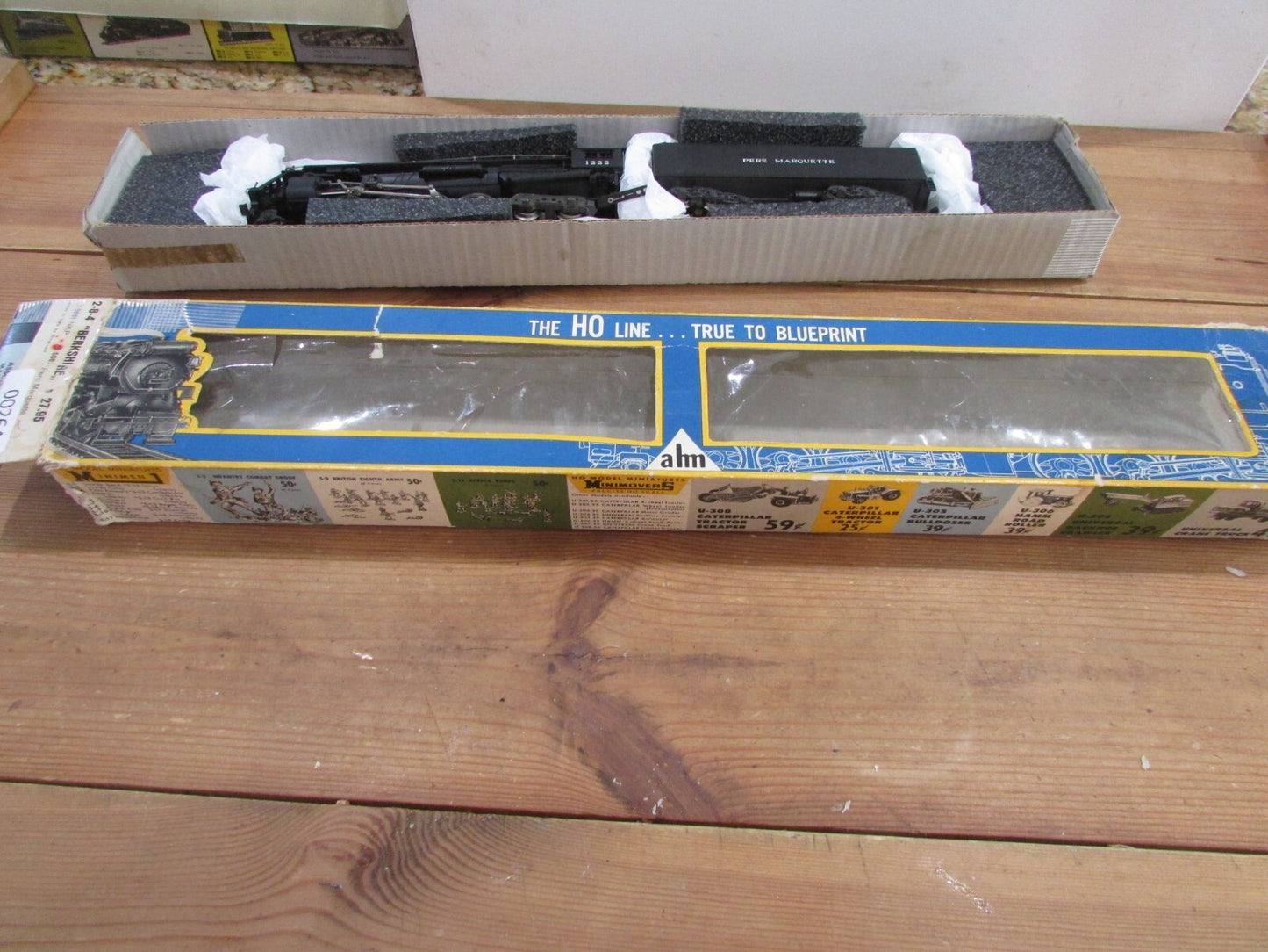 HO Scale AHM/Rivarossi 2-8-4 Pere Marquette Berkshire Steam Locomotive Lot#4007