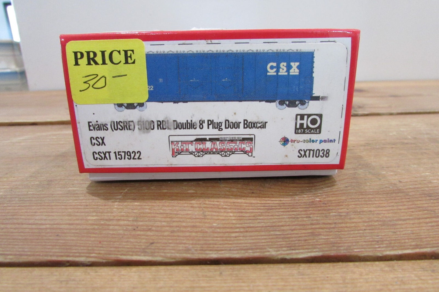 Ho Scale ScaleTrains CXS Evans USRE 5100 RBL 8Plug DD BoxCar Lot#4171