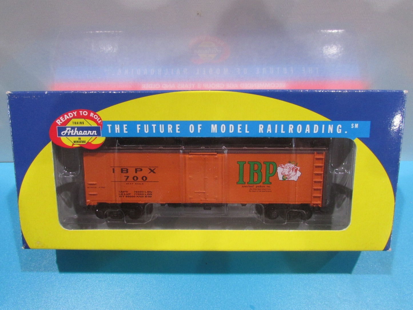 Ho Scale Athearn 7122 Iowa Beef Packers Inc. 40' Steel Reefer IBPX#700