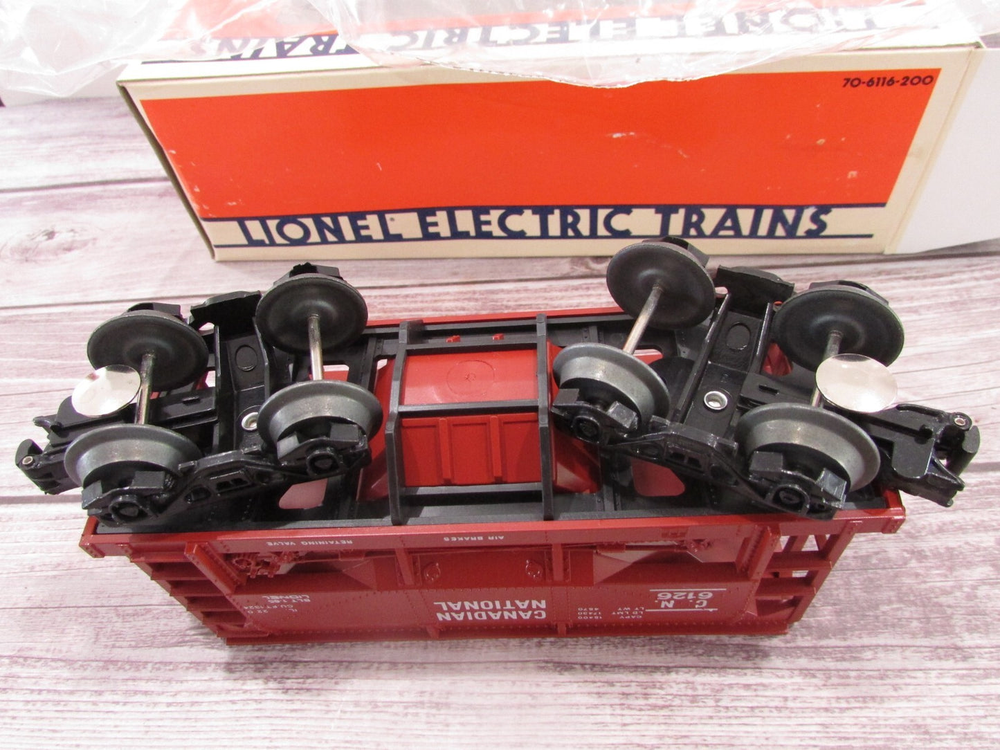 O Gauge Lionel 6-6126 Canadian National Ore Car w/Load Lot#3067