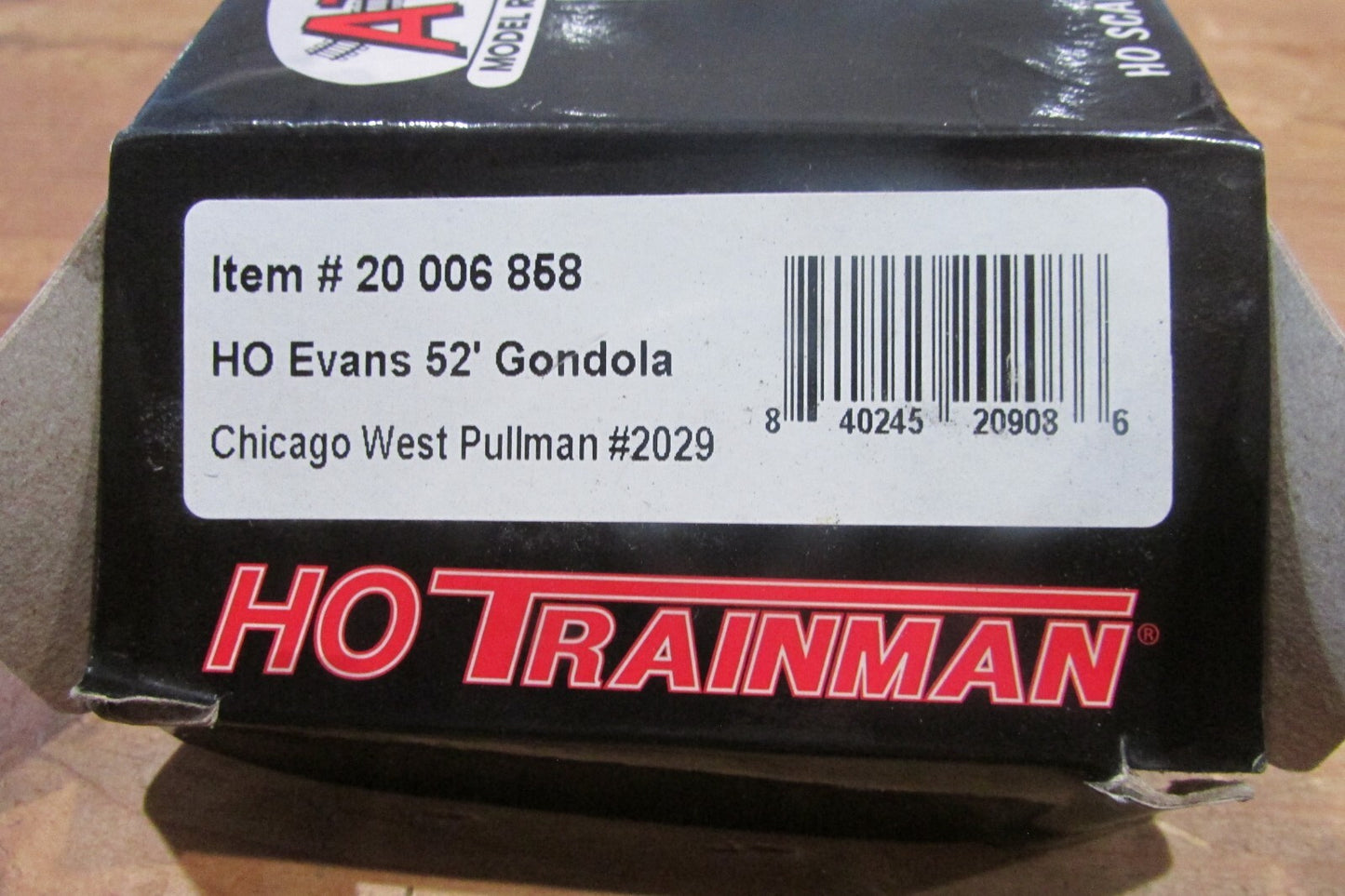 HO Scale Atlas Trainman 20-006-858 52' Evans Gondola A4905