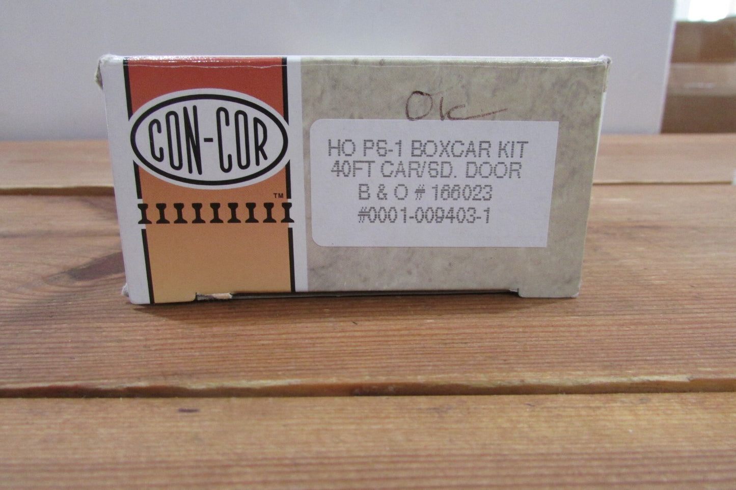 HO Scale Con-Cor PS1 40'ft Boxcar Baltimore & Ohio Lot#4029