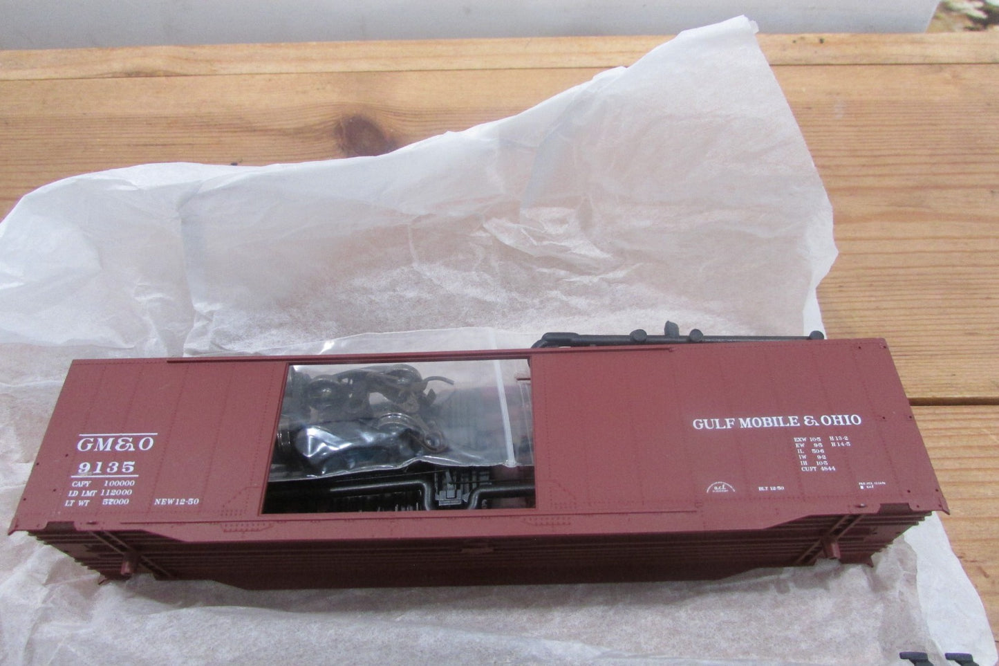 HO Scale (6) Branchline Trains Assorted Freight Cars Kit Lot#2953