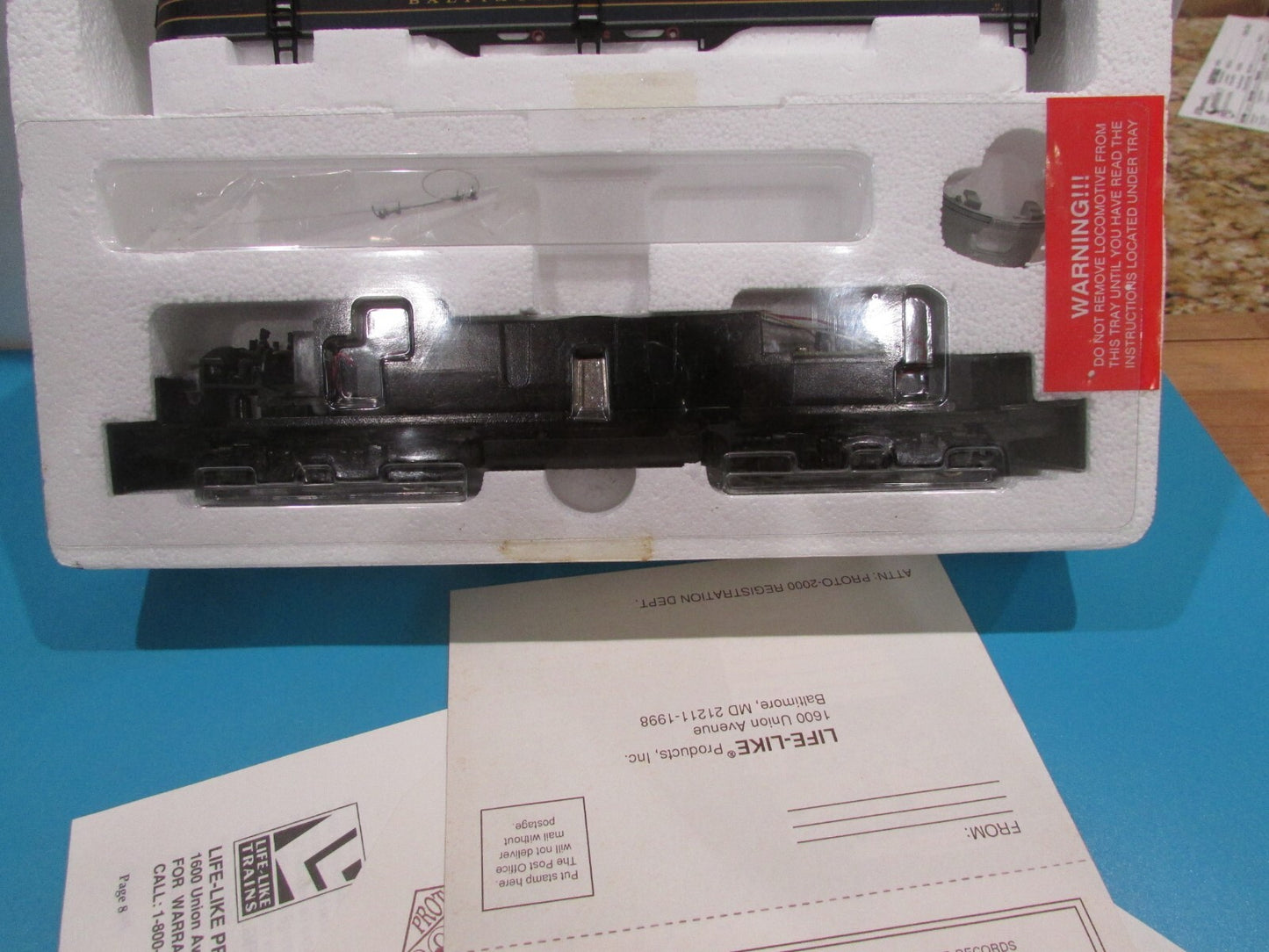 HO Scale Proto 2000 3092 E8/E9 Locomotive Baltimore & Ohio #28 Lot#1182