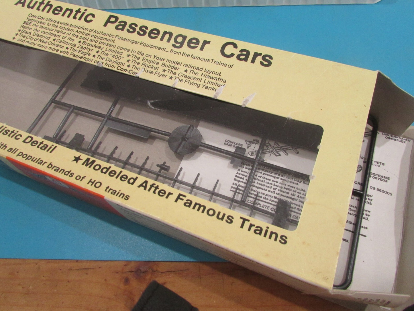 HO Scale Con-Cor 01-000871 60ft MHC Amtrak Car Kit Lot#1954