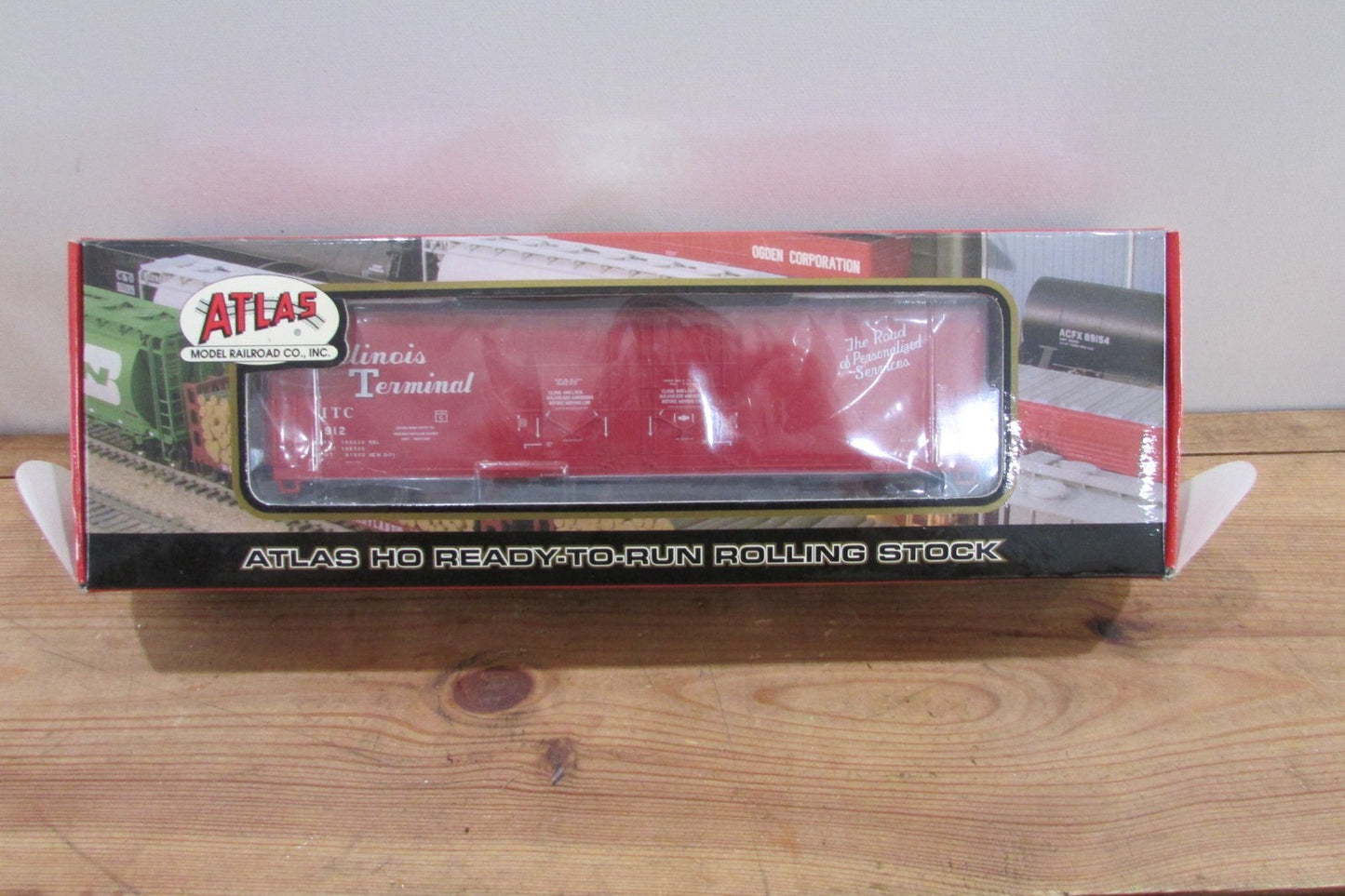 HO Scale Atlas 1772-2 Evans Double Plug Door Box Car ATL4929