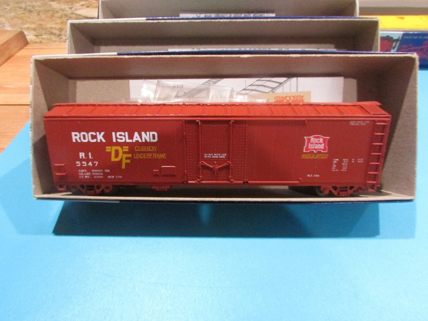 HO Scale Roundhouse(5) Assorted Freight Cars RTR Lot#2267