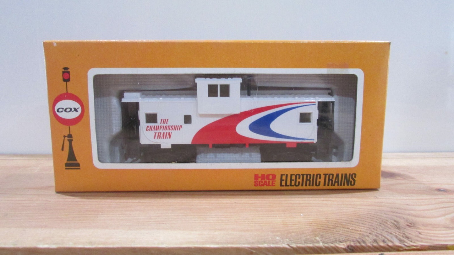 HO Scale Cox 6171-3 Championship Trail Caboose Car LOT#0193