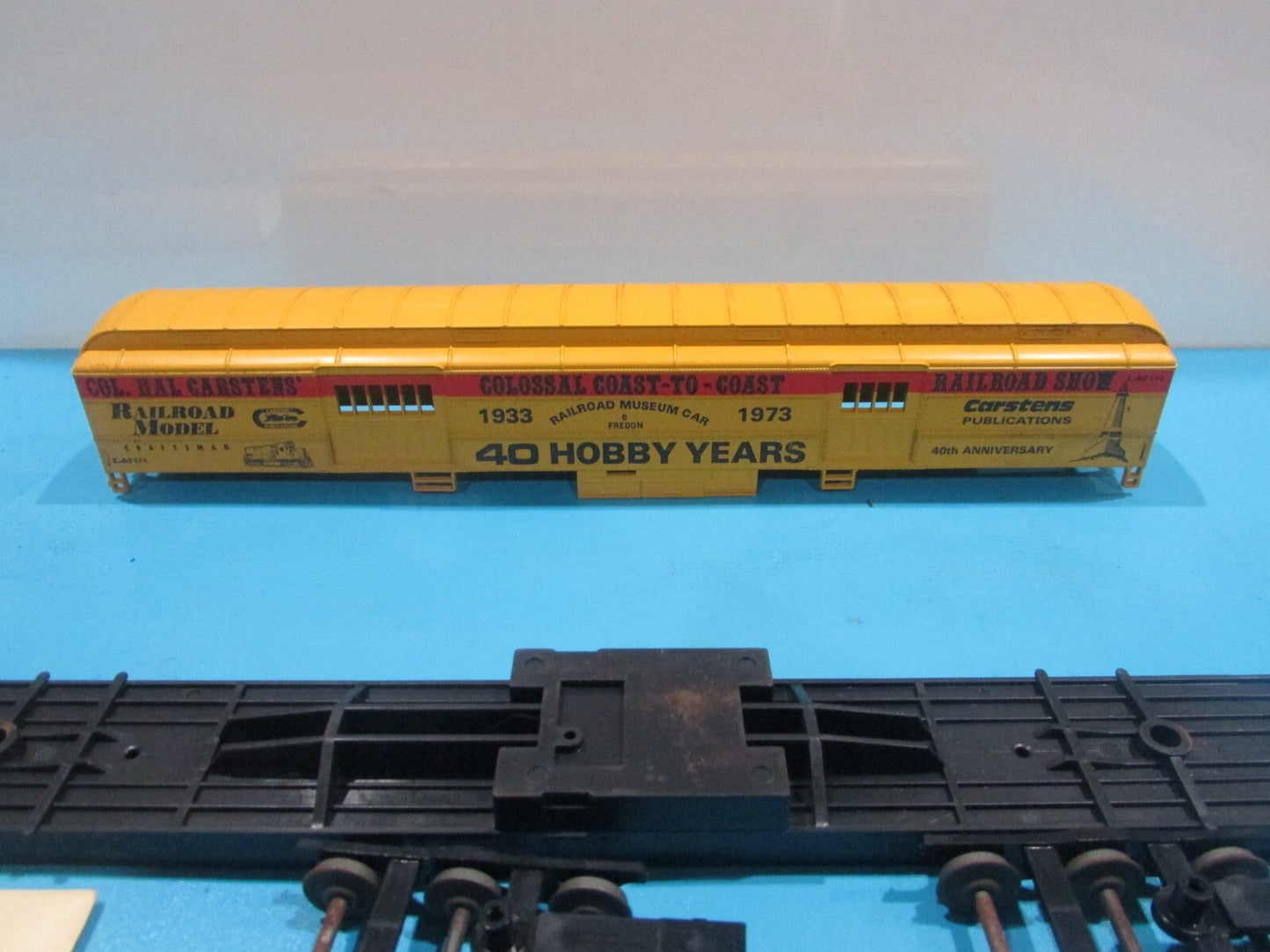 HO Scale Athearn 40 Hobby Year 1933-1973 Passenger Car Kit