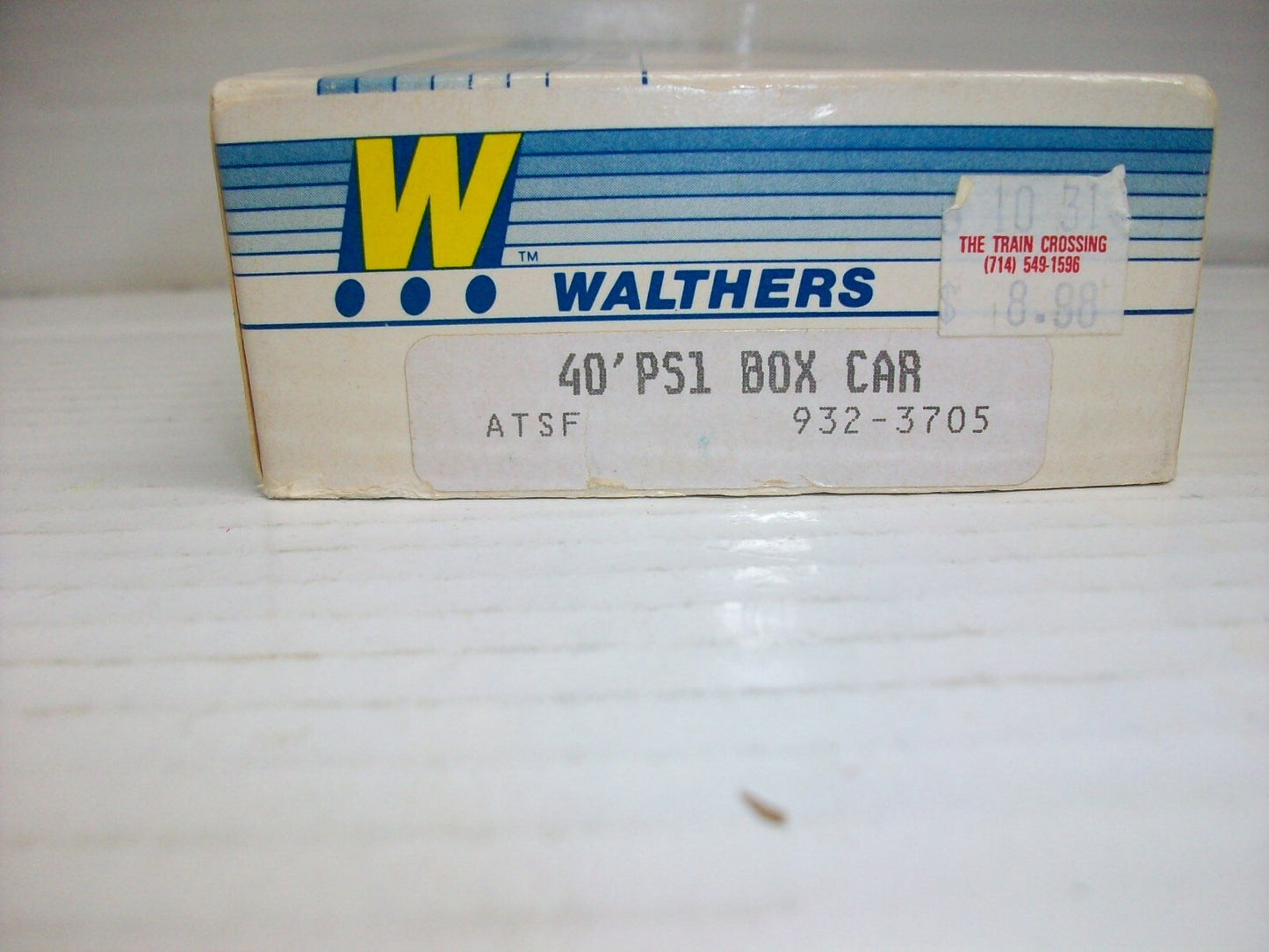HO Scale Walthers 932-3705 40' PS1 Box Car Kit Santa Fe (ATFS) Lot#4005