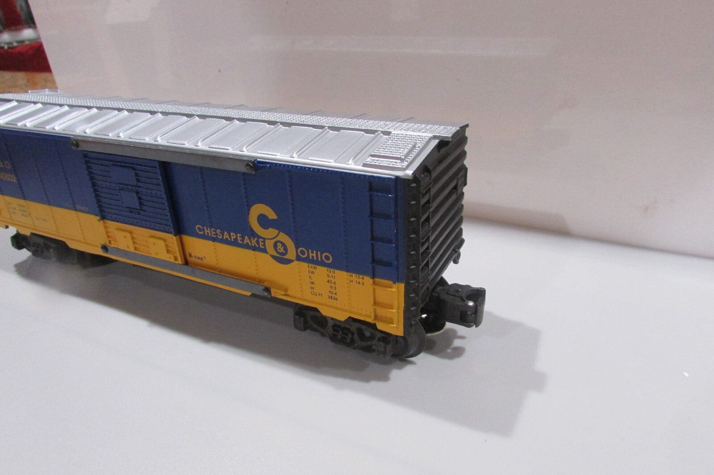 O SCALE K-Line K640802 Chesapeake & Ohio Lot#0527