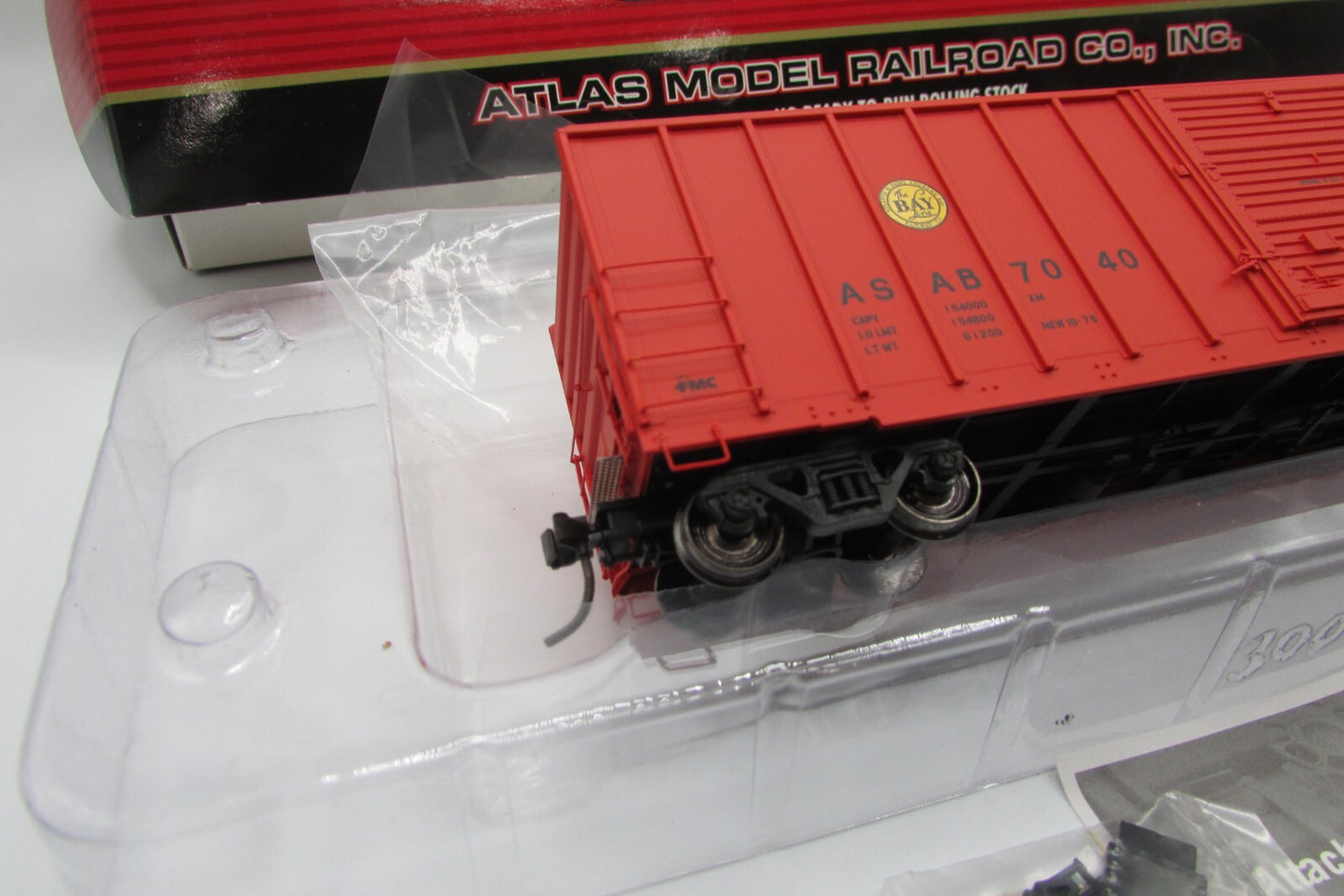 HO Scale Atlas 20-001-537 FCM 5077 SD Box Car A4664