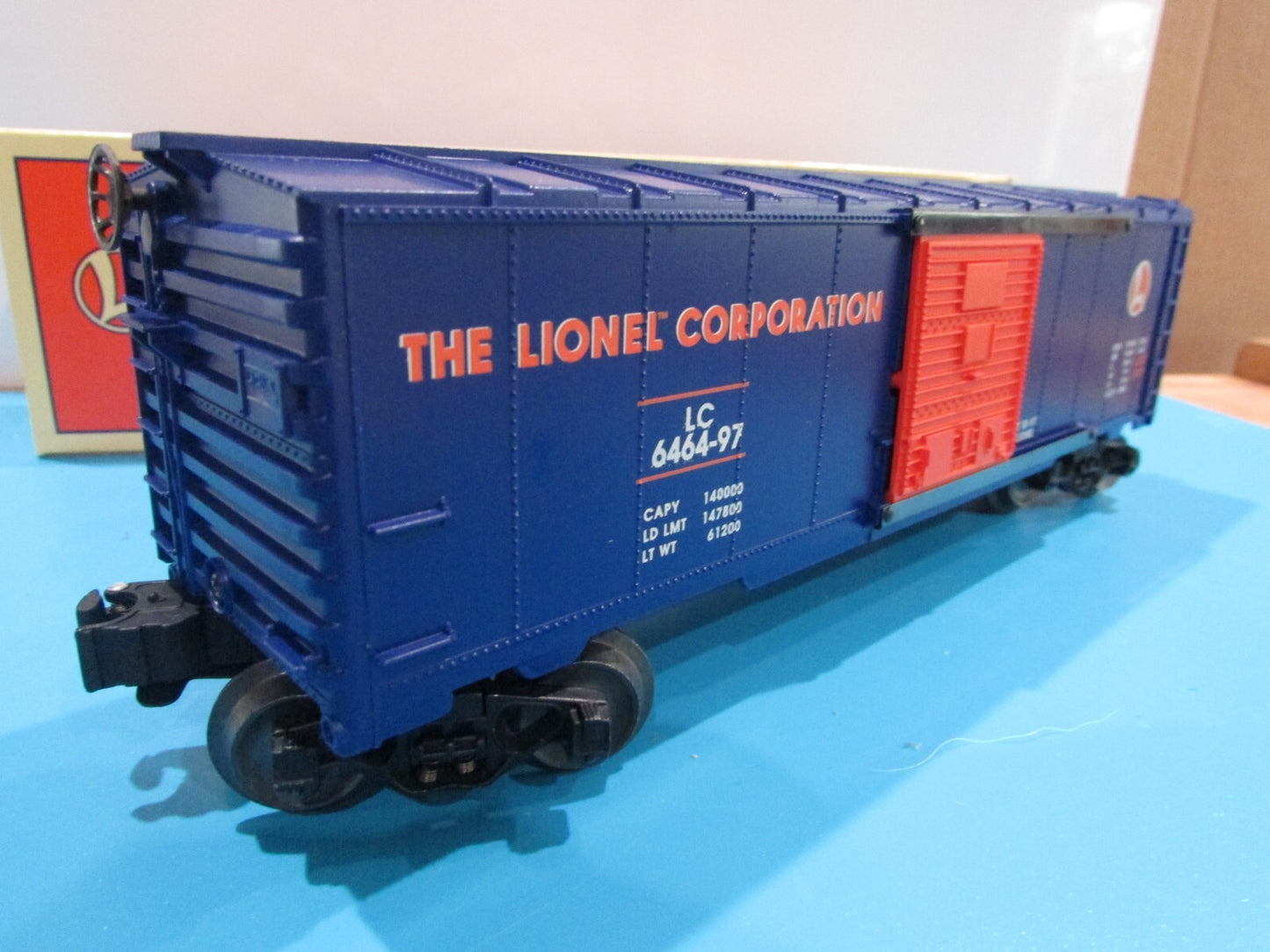 O Scale Lionel 6-19953 Lionel Railroader Club 6464-97 Box Car Lot#0765